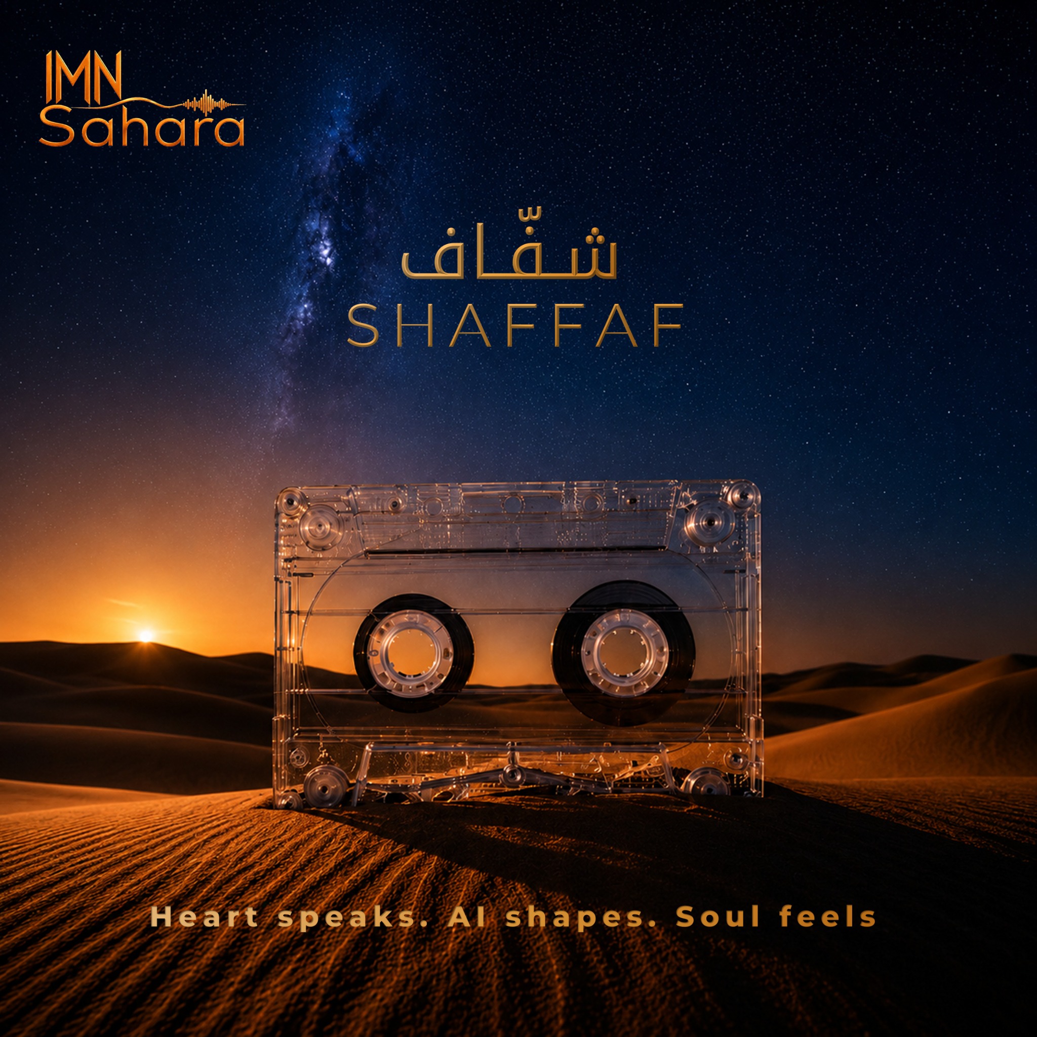 SHAFFAF album cover by IMN Sahara